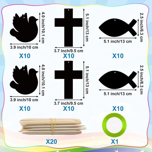 Watinc Hedgehog Scratch Crafts Cards - 60pcs Fall Scratch Art Kit for Kid ، Autumn DIY Magic Animal Hanging Paper ، Party Harvest Sunday School Classrich in Kuwait