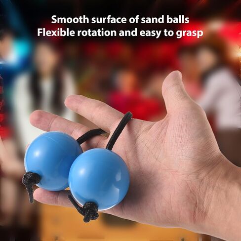 2Pcs Asalato Shakers, Asalato Fingertip Drum Balls Kashaka Rhythmic Ball African Musical Instrument Aslatua Shakers Rhythmic Ball for eginners to Play and Perform at Parties (Black) in Saudi Arabia