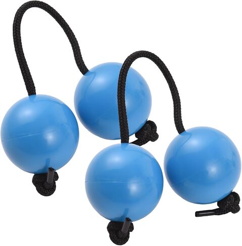 2Pcs Asalato Shakers, Asalato Fingertip Drum Balls Kashaka Rhythmic Ball African Musical Instrument Aslatua Shakers Rhythmic Ball for eginners to Play and Perform at Parties (Black) in Saudi Arabia