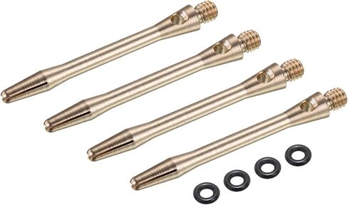 PATIKIL Aluminum Dart Shafts, 2BA Thread Dart Stems Replacement Accessories with Rubber Rings for Steel Tip in Saudi Arabia