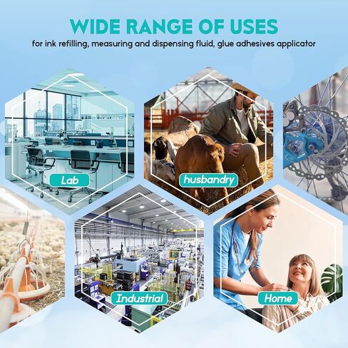 SHAOTONG 1ml/cc Luer Lock Syringes with Cap Without Needle, Sterile, Individually Wrapped, Pack of 50 in Kuwait