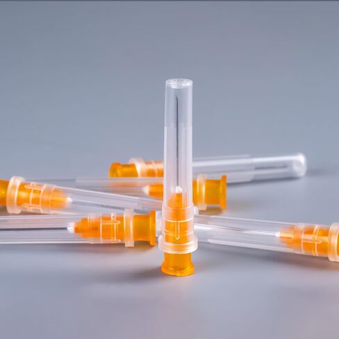 100 Pack 34 Gauge 4mm Disposable Needles with Caps for Industrial Dispensing and Scientific Lab Individually Wrapped in Kuwait