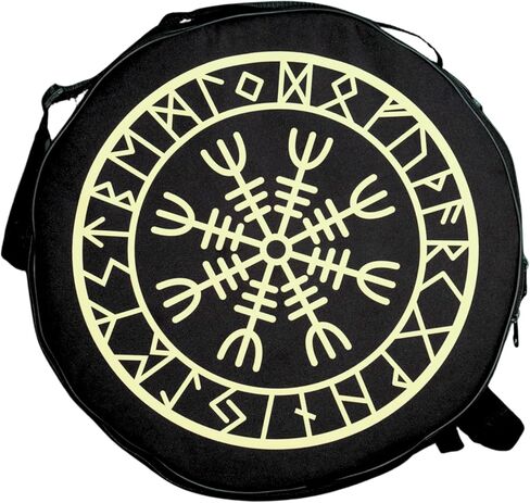 Shamanic Drums Bag, Bodhran Drum Bag, Handmade Frame Drum Bag, Hand Drum Protection (16×3 Inches) in Kuwait