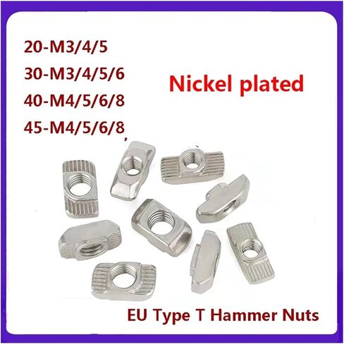 M3 M4 M5 M6 M8 T Nut Sliding T Nut Hammer Mainting Connector (20-M3) in Kuwait