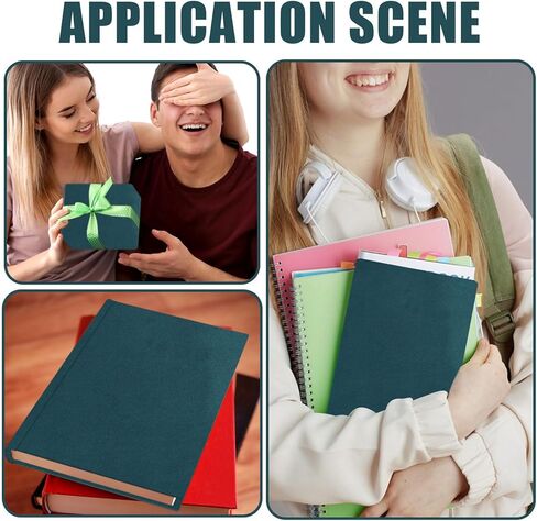 GLOBLELAND Royal Blue Book Cloth for Book Binding 40x16Inch Suede Fabric Surface Paper Backed Washable and Reusable Protective Cover Book Binding Materials for Adult DIY Book Album Cover in Kuwait