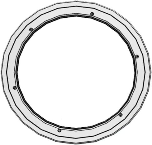 1Pcs Cross-Roller Ring RE4510 RE4510UU RE4510UUC0 RE4510UUCC0 Two-Piece Inner Ring Type to Replace Bearing(RE4510UUCC0) in Saudi Arabia