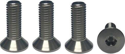 Generic Foilite - M8 Titanium Hydrofoil Hardware Set - 4 Track Nuts and 4 M8 x 30mm Screws in Saudi Arabia