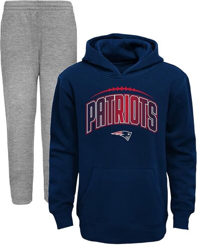 NFL Infants Toddler Double Up Team Color Primary Logo Pullover Sweatshirt Hoodie and Pants Set in Saudi Arabia