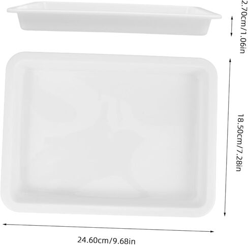 علبة المختبر للتجارب الكيميائية حمض تخزين البلاستيك العميق وتصميم مضغوط مقاوم للقلويات للاستخدام التعليمي والتجريب in Kuwait