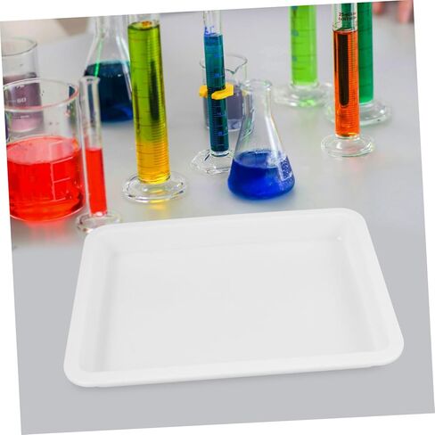 علبة المختبر للتجارب الكيميائية حمض تخزين البلاستيك العميق وتصميم مضغوط مقاوم للقلويات للاستخدام التعليمي والتجريب in Kuwait