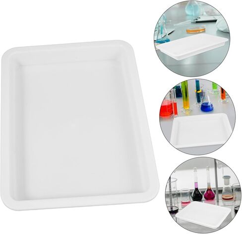 علبة المختبر للتجارب الكيميائية حمض تخزين البلاستيك العميق وتصميم مضغوط مقاوم للقلويات للاستخدام التعليمي والتجريب in Kuwait