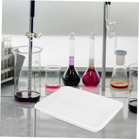 علبة المختبر للتجارب الكيميائية حمض تخزين البلاستيك العميق وتصميم مضغوط مقاوم للقلويات للاستخدام التعليمي والتجريب in Kuwait