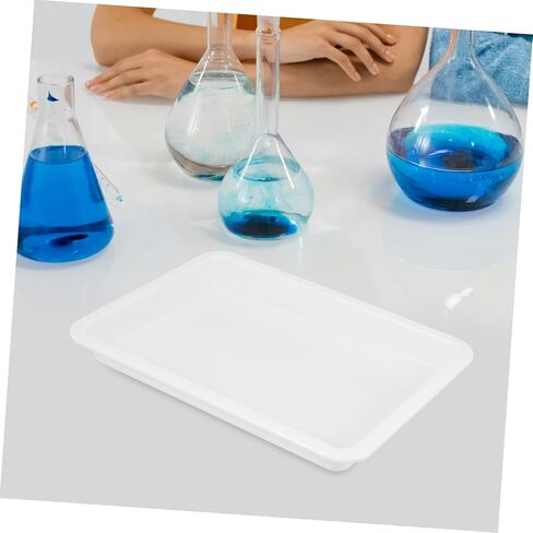 علبة المختبر للتجارب الكيميائية حمض تخزين البلاستيك العميق وتصميم مضغوط مقاوم للقلويات للاستخدام التعليمي والتجريب in Kuwait