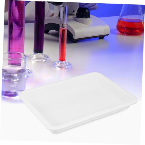 علبة المختبر للتجارب الكيميائية حمض تخزين البلاستيك العميق وتصميم مضغوط مقاوم للقلويات للاستخدام التعليمي والتجريب in Kuwait