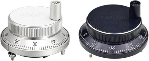 Pulser Handwheel 60mm 80 100PPR Manual Pulse Generator Hand Wheel Machine Rotary Electronic 4pins 6pins(Black,4Pin 5V - 100PPR,80mm) in Saudi Arabia