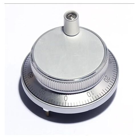 Pulser Handwheel 60/80mm 100PPR Manual Pulse Generator Hand Wheel Machine Rotary Electronic 4pins 6pins(5V 6pins 25PPR,Sliver,80mm) in Kuwait