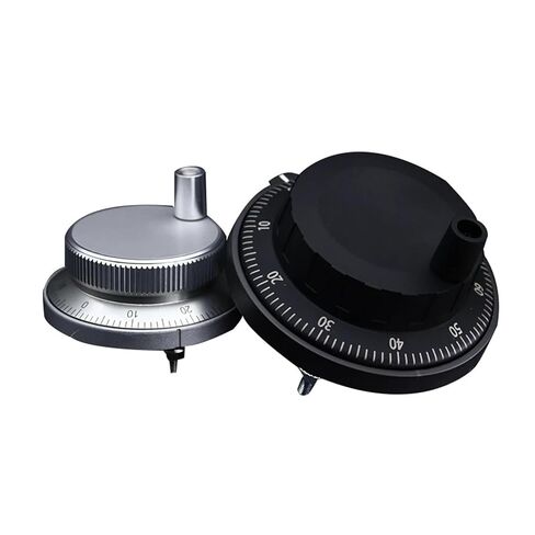 Pulser Handwheel 60/80mm 100PPR Manual Pulse Generator Hand Wheel Machine Rotary Electronic 4pins 6pins(5V 6pins 25PPR,Sliver,80mm) in Kuwait