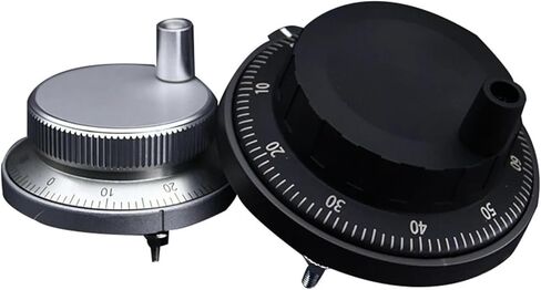 Pulser Handwheel 60/80mm 100ppr Gulse Generator Generator Machine Machine Rotary 4Pins 6Pins (5V 4Pins 100ppr ، Black ، 80mm) in Saudi Arabia