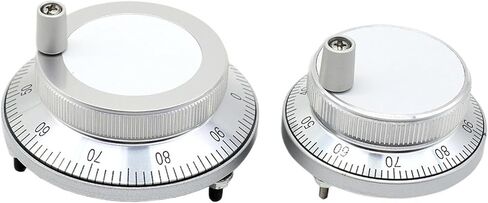 Pulser Handwheel 5/21/24V 4/6Pin Pulse 100 Manual Pulse Generator Machine 60mm Rotary (24V-4Pin-100ppr ، 60mm) in Saudi Arabia