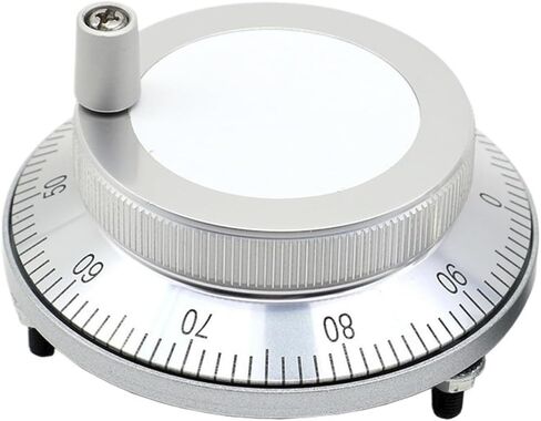 Pulser Handwheel 5/21/24V 4/6Pin Pulse 100 Manual Pulse Generator Machine 60mm Rotary (24V-4Pin-100ppr ، 60mm) in Saudi Arabia