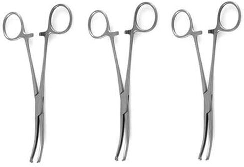 SURGICAL ONLINE 3pcs Rochester Pean Hemostat Forceps Curved 12" in Saudi Arabia