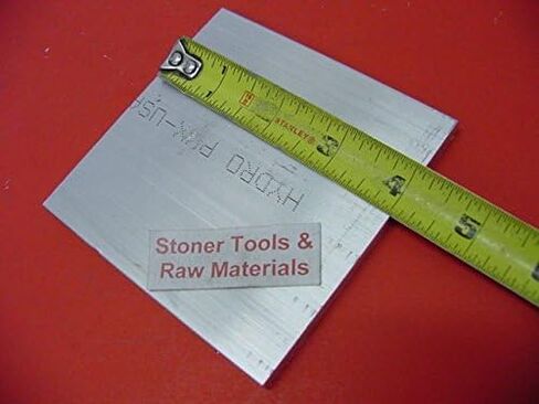 2 قطع 3/8 "× 4" الألومنيوم 6061 مسطح الشريط 4 "طويل T6511 .375" مخزون مطحنة لوحة in Saudi Arabia
