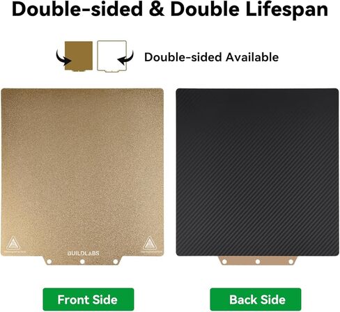 Double-Sided Textured PEI + Carbon Fiber Sheet Magnetic Build Plate, 235x235mm 3D Printer Bed Platform for Creality Ender 3 V3 SE/KE /K1/K1C/ Ender 3/Ender 3 V3/3 Pro/ 5 S1/ 3 S1 Pro/3 Neo in Kuwait