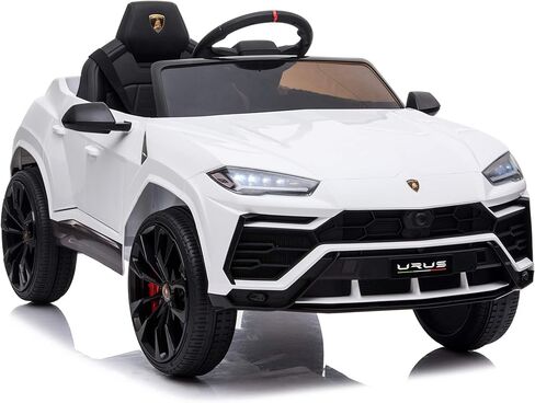 Licensed Lamborghini Urus Ride On Truck Car Toy, 12V Battery Powered Electric 4 Wheels Kids Toys w/Parent Remote Control, Foot Pedal, Music, Aux, LED Headlights, 2 Speeds (Pink) in Saudi Arabia