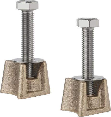 Perma-Cast PW4C 4" Wedge Hanover Style Anchors Bronze with Bolt PW-4C (2) in Kuwait