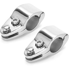 2pcs قارب مفصلي الفك العلوي الشريحة الفوهة الفولاذ المقاوم للصدأ مفصلات منزلق لأجهزة اليخوت (20 مم) in Kuwait