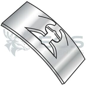 Generic C105SS-440-4 Flat Steel Spring Nut 301 Stainless Steel (Half-Hard)-ECS-145228 in Kuwait