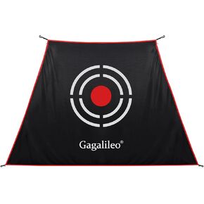 Gagalileo Golf Target Cloth Replacement : Portable Easy Setup with S-Hooks & Ropes, All Golfers Training Accuracy for Backyard & Garage Trapezoid Shape for Golf Tent Net in Kuwait