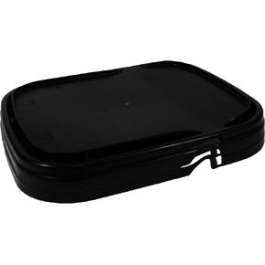 Hinged Lid for 5.3 Gallon Rectangular Bucket, black, 2-Pack in Saudi Arabia