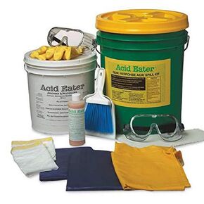 1006-001 Acid Eater Spill Kit, Green/White, Standard in Saudi Arabia