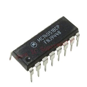 MC14051 MC14051BCP جديد لمضاعفات التناظرية الأصلية/demultiplexers جديدة 2025 للوصول عالية للجودة in Kuwait