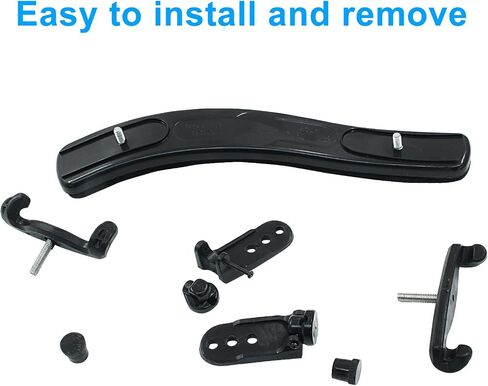Piutouyar Black Violin Shoulder Rest for 4/4 and 3/4 Size, Collapsible and Height Adjustable Feet Violin Foam Pad Shoulder Rest Adjustable Violin Parts in Kuwait
