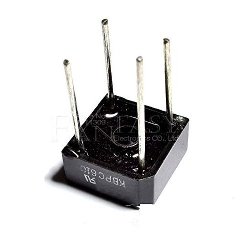 5PCS KBPC610 BR610 DIODE Bridge 1000V 6A BR-6 Bridge Rectifier New and Original IC in Saudi Arabia