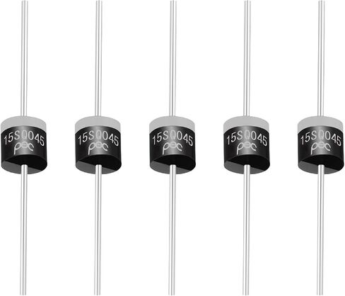 PATIKIL 5Pcs 30SQ050 Schottky Rectifiers Diode, 30A 50V R-6 High Current Electronic Direct Plug-in Rectifiers Diodes for Voltage Regulators, Power Management in Saudi Arabia