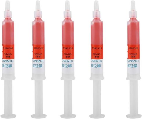 YUYTE 5pc Polishing Paste Lapping Compound Abrasive Paste for Jewelry Metal Watch Lighter from Coarse W40 to Fine W0.5 with Oil Soluble (W1.5 (6000 Eyeglass Polished)) in Saudi Arabia