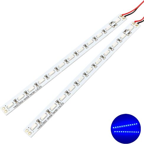 24 LEDS هيكل الخفيفة من الألومنيوم RC LED LED أضواء الشريط الليلي فلاش 6V ملحقات متوافقة مع 1/10 1/8 TRAXXAS TRX6 SLASH ROSTLER REDCAT 4WD RC CAR CARLER BUGGY (RED) in Kuwait