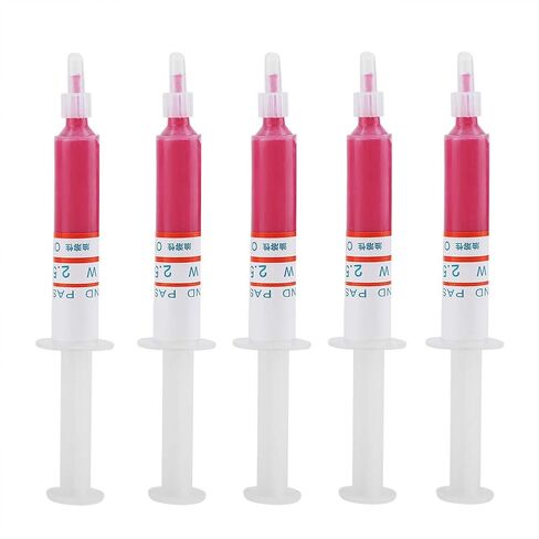 YUYTE 5pc Polishing Paste Lapping Compound Abrasive Paste for Jewelry Metal Watch Lighter from Coarse W40 to Fine W0.5 with Oil Soluble (W2.5 (4000 mesh fine polishing)) in Kuwait