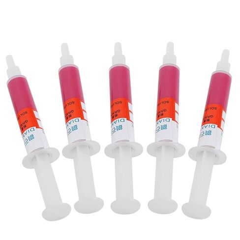 YUYTE 5pc Polishing Paste Lapping Compound Abrasive Paste for Jewelry Metal Watch Lighter from Coarse W40 to Fine W0.5 with Oil Soluble (W2.5 (4000 mesh fine polishing)) in Kuwait