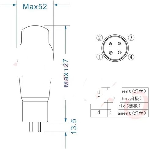 1/2/4pcs we275 أنابيب فراغ (1 قطعة WE275) in Saudi Arabia