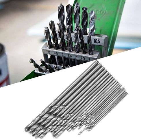 Zjchao 20pcs بتات الحفر الصغيرة Mini Hss Set Set 0.3mm-1.6mm Machision CNC لدائرة البلاستيك الخشبية مع تخزين مصمم خصيصًا in Saudi Arabia