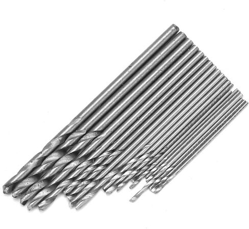 Zjchao 20pcs بتات الحفر الصغيرة Mini Hss Set Set 0.3mm-1.6mm Machision CNC لدائرة البلاستيك الخشبية مع تخزين مصمم خصيصًا in Saudi Arabia