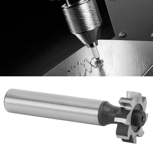 Woodruff Key Seat Cutter HSS Straight Shank T Slot Milling Cutter Tools for CNC Milling Steel Aluminium Copper Iron in Saudi Arabia