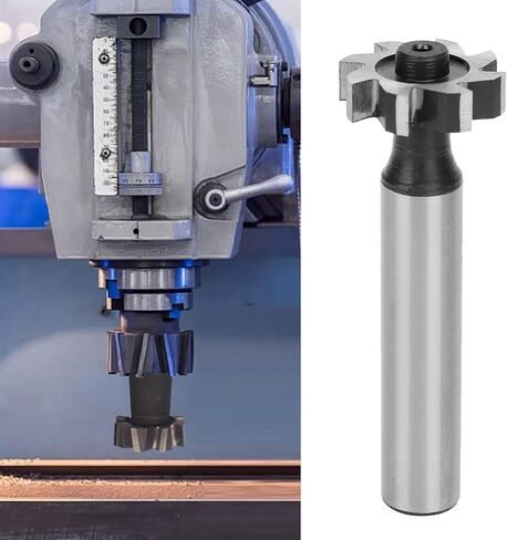 Woodruff Key Seat Cutter HSS Straight Shank T Slot Milling Cutter Tools for CNC Milling Steel Aluminium Copper Iron in Saudi Arabia