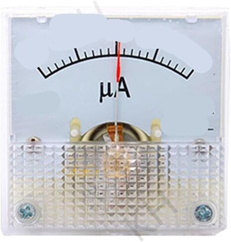 1PCS 91C4-UA AMMETER 45MMX45MM (200UA -0-200UA) in Saudi Arabia
