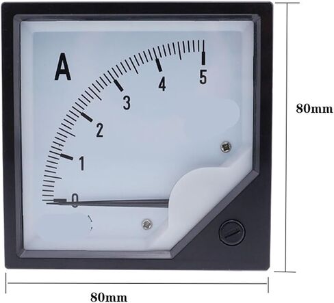 1 Piece 6C2 30A-1000S/75mV Ammeter 80 * 80mm(500A 75mV) in Saudi Arabia