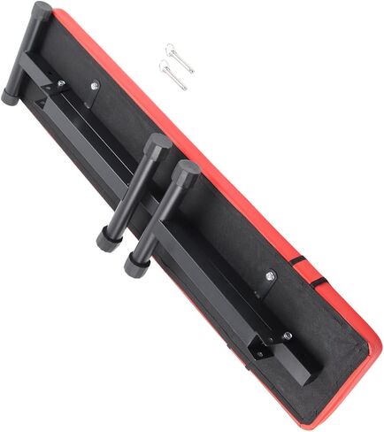 Flexman Felect Pitness Stool ، 300 كيلوغرام من الحمل تحمل إطار أنبوب الصلب الثقيل ببراز تمرين متعدد الوظائف 30 × 42x108 سم دبل رفع الأوزان معدات البراز المسطحة الثقيلة in Saudi Arabia